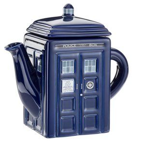 Doctor Who Tardis Ceramic Teapot